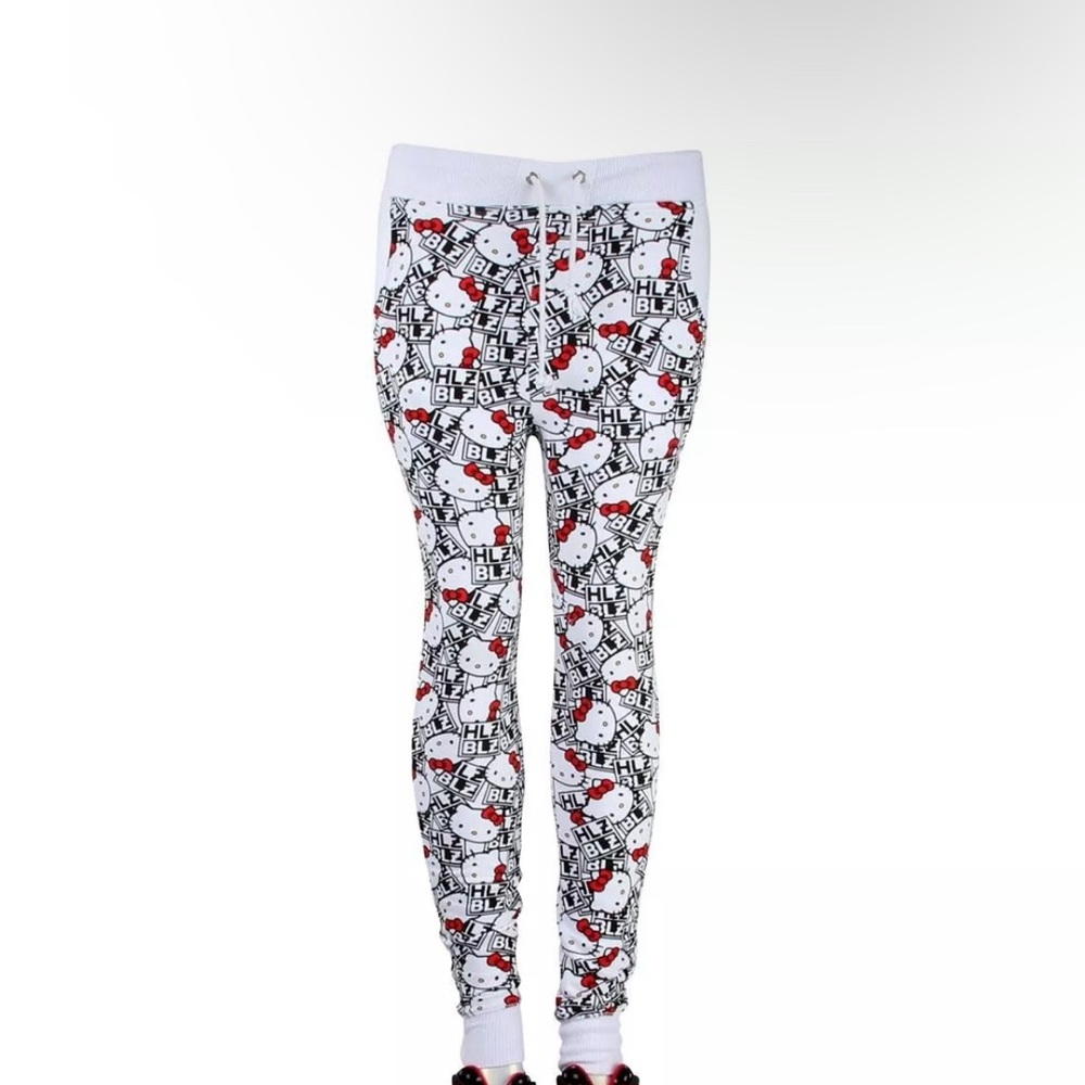 HLZBLZ x Hello Kitty Women All Yours Sweat Pants white/black Sz. S